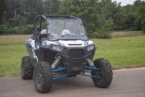 Polaris RZR XP 1000 EPS Ride Command Edition Full Windshield - Rough Country - Vented, Scratch Resistant - '18-'19